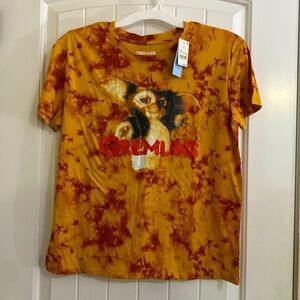 Women's Gremlins Halloween Short Sleeve Graphic T-Shirt - Orange